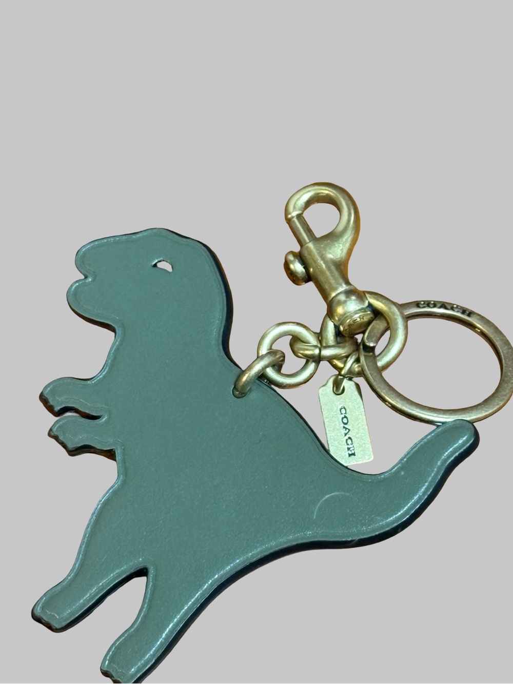 COACH Authentic Rexy Bag/Keychain Charm - Picture 5 of 5
